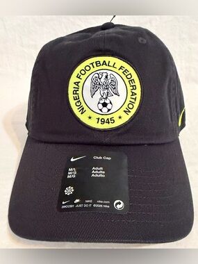 Nike Nigeria Football Federation Structure Soccer Cap C005821-NGFF Unisex Sz M/L